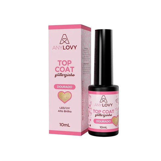 Top Coat Dourado 9g